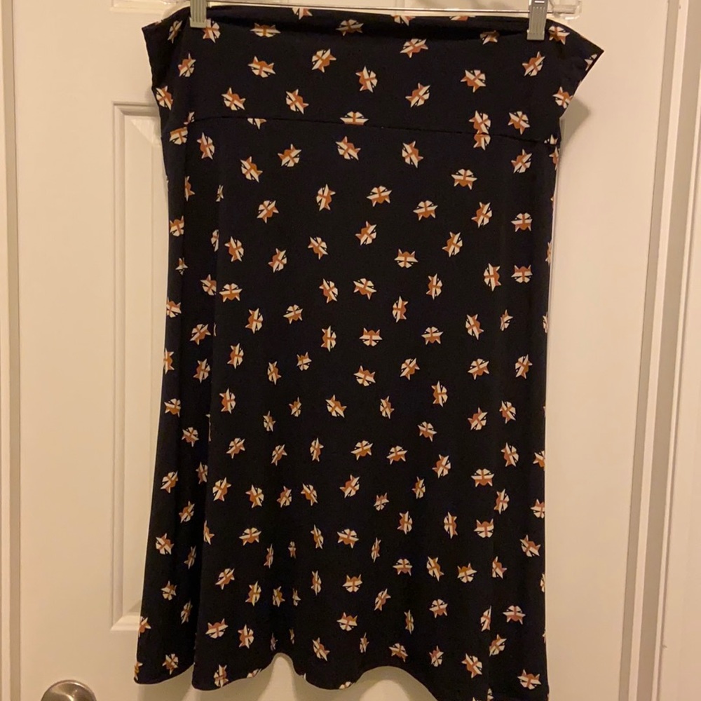 LulaRoe FOX Skirt Size 2X